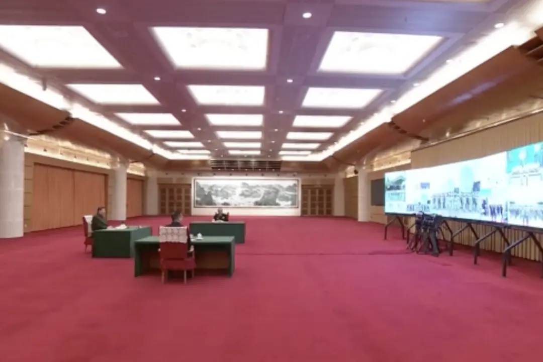 Xi’s Rare Virtual Meeting With PLA Units Fan Speculation of Military Instability