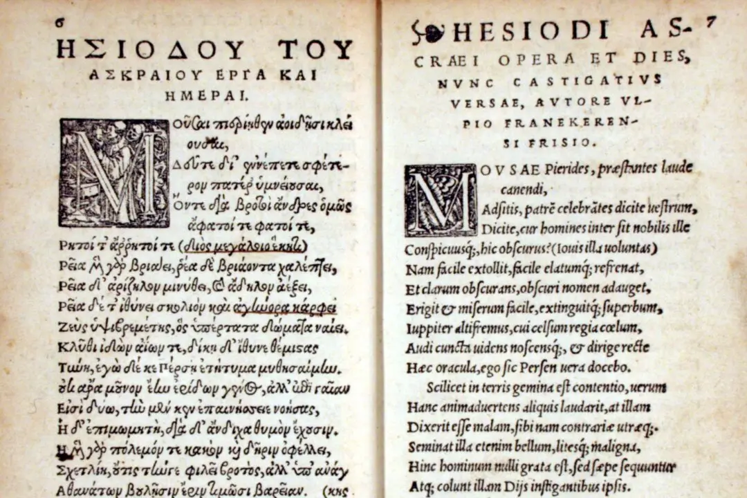 Hesiod’s Simple Manual for Living Well