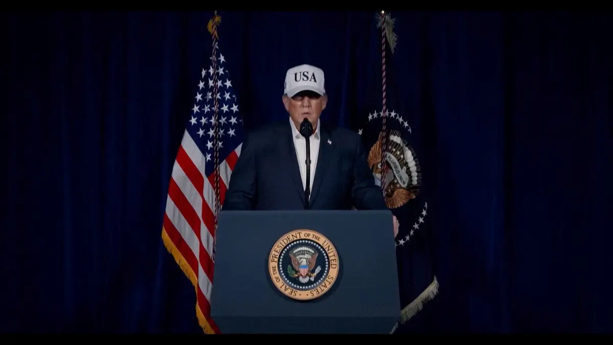 Key Takeaways From Trump’s Video Address on Iran Strikes