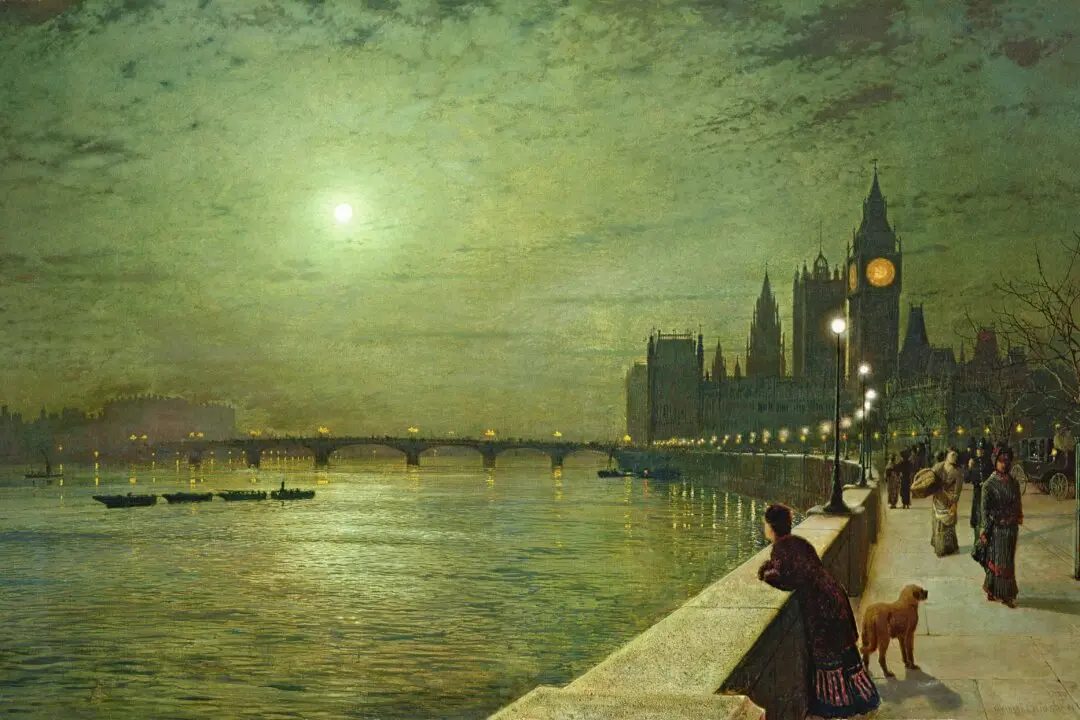 Grimshaw’s Thames: A London Night in the Forsyte Era