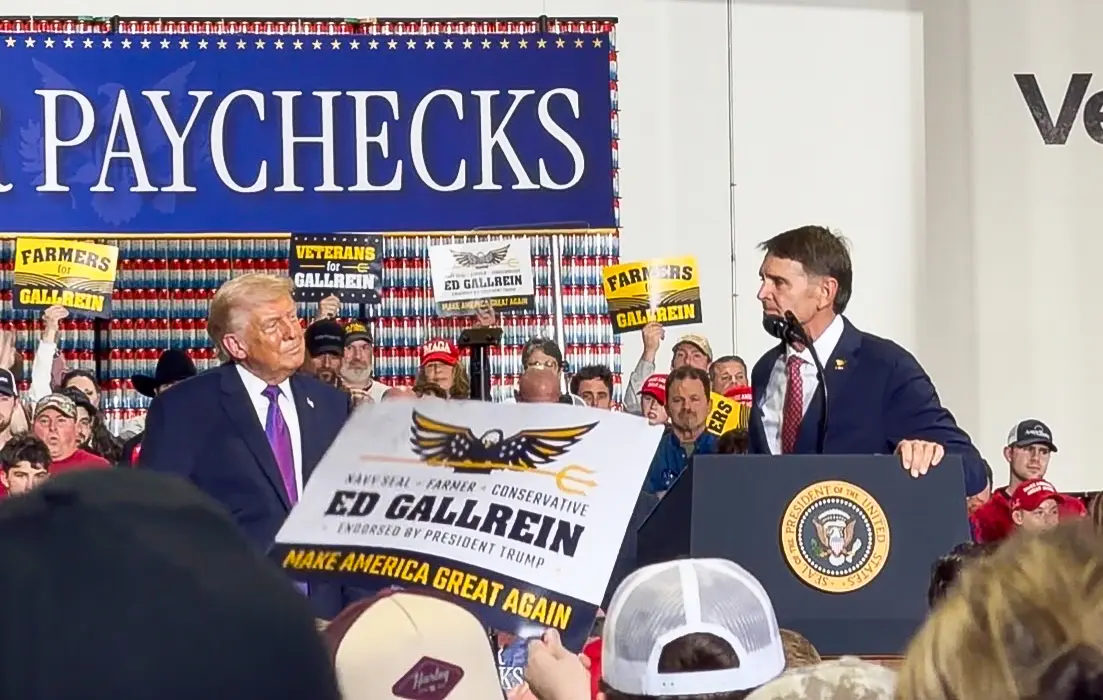 Trump Backs Gallrein at Kentucky Rally in Bid to Unseat Massie