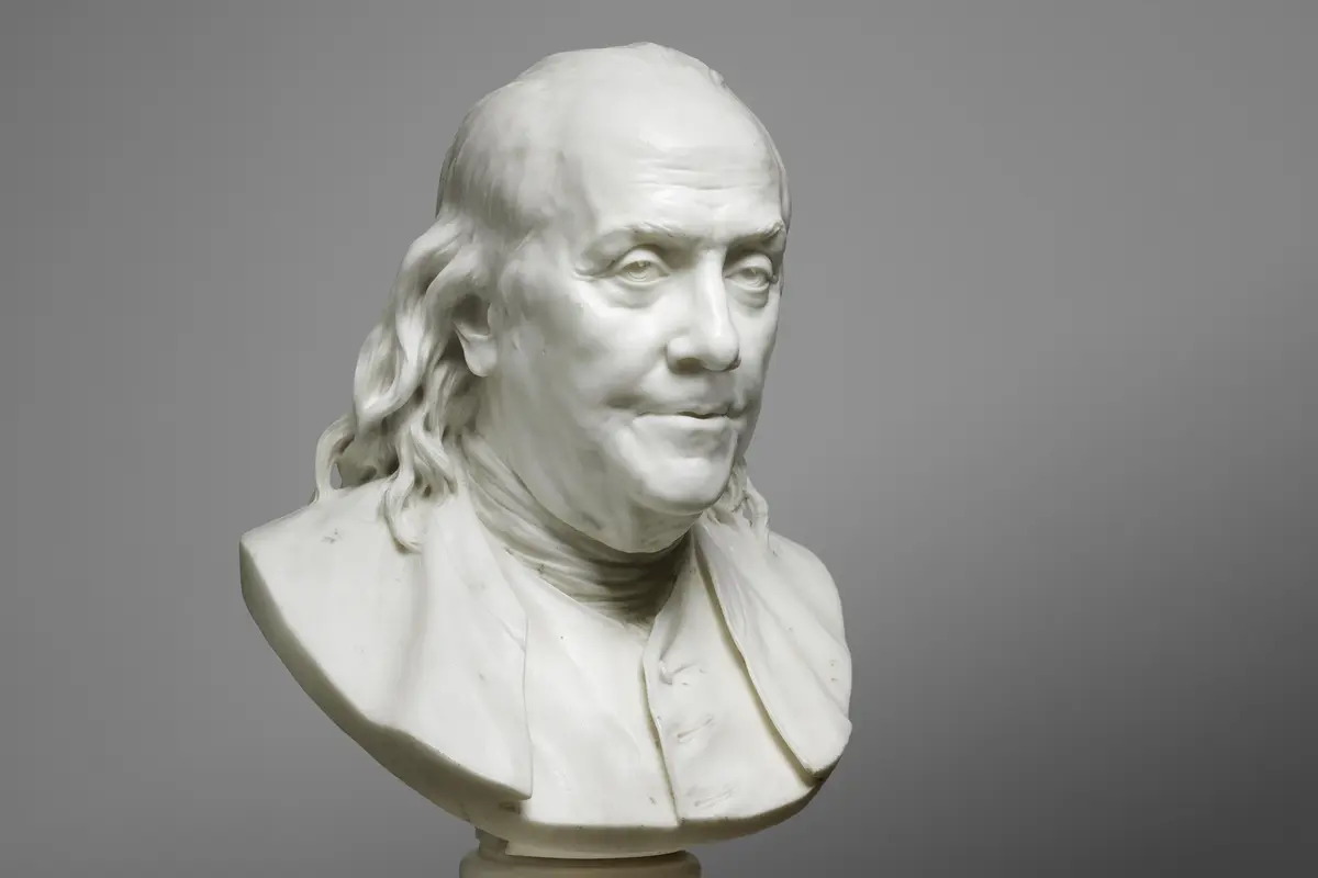 Houdon’s Remarkable Marble Bust of Benjamin Franklin