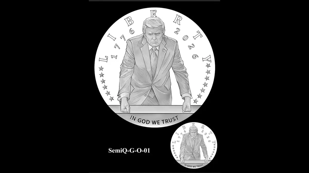 Arts Panel Approves Gold Coin Featuring Trump’s Image