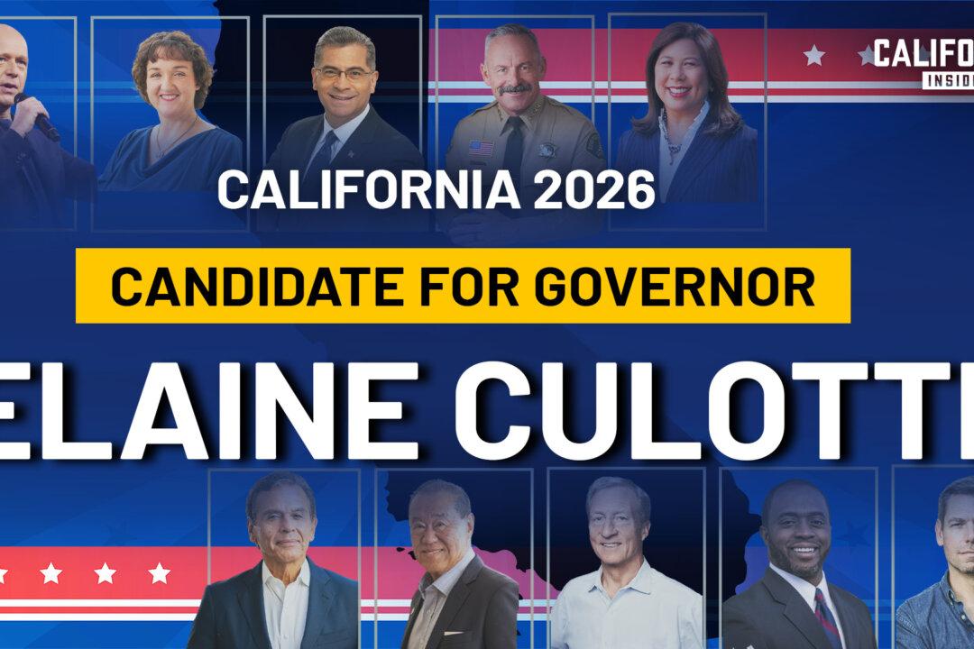 Talking With California Gubernatorial Candidate Elaine Culotti