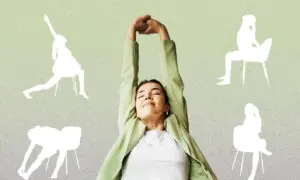 10-Minute Chair Stretch Routine to Restore a Light, Energized Body