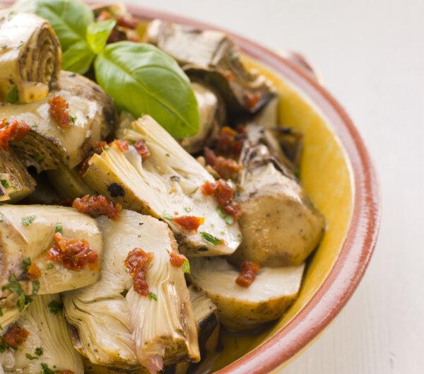 Braised Baby Artichokes, a Springtime Delight
