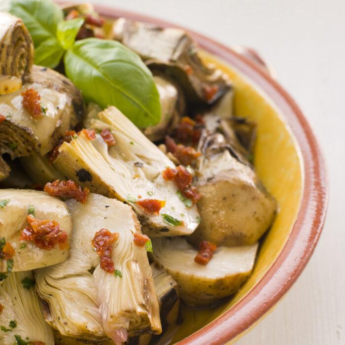 Braised Baby Artichokes, a Springtime Delight