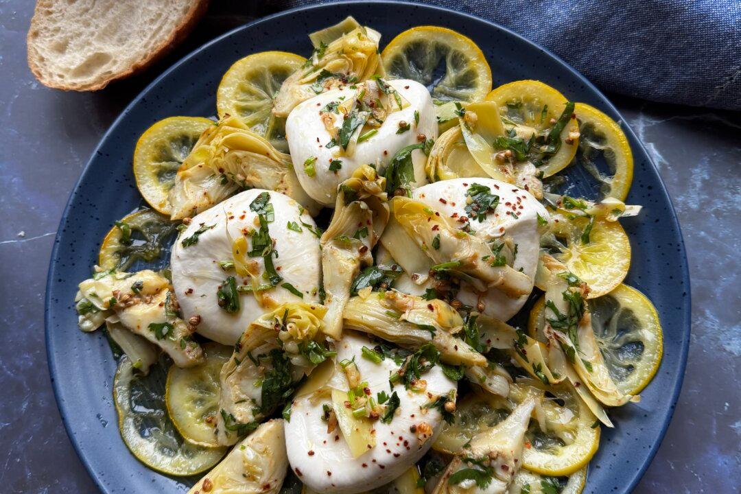 Classic Spring Ingredients Shine When Paired With Deliciously Creamy Burrata