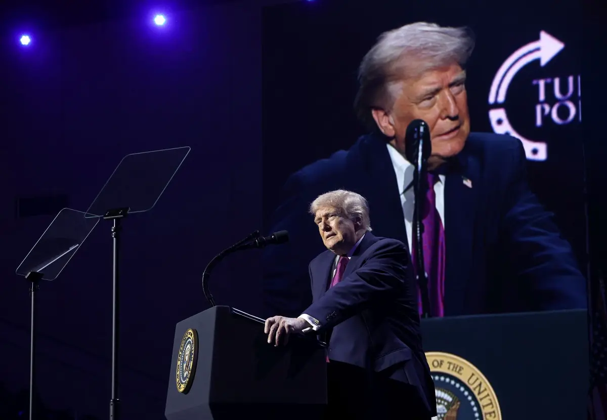Trump Fires Up Midterm Push at TPUSA Rally in Phoenix