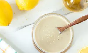 Lemon Tahini Sunshine Dressing Makes Healthy Eating Easier