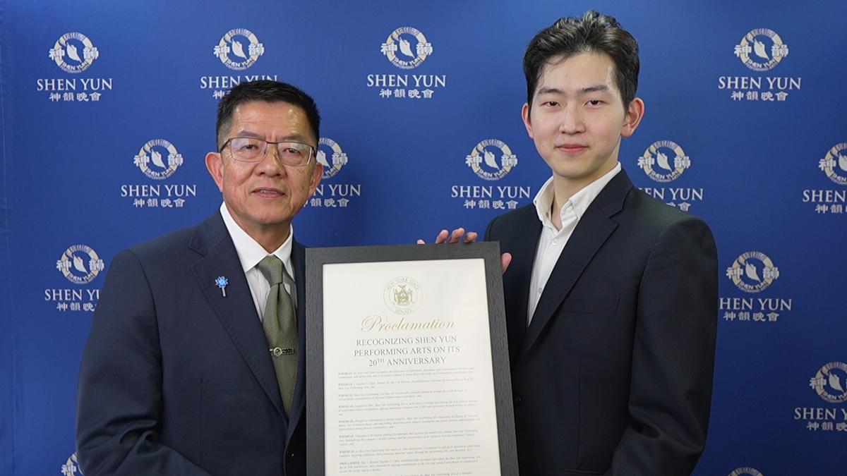 NY State Senator Grateful for Shen Yun’s Revival of Traditional Chinese Culture