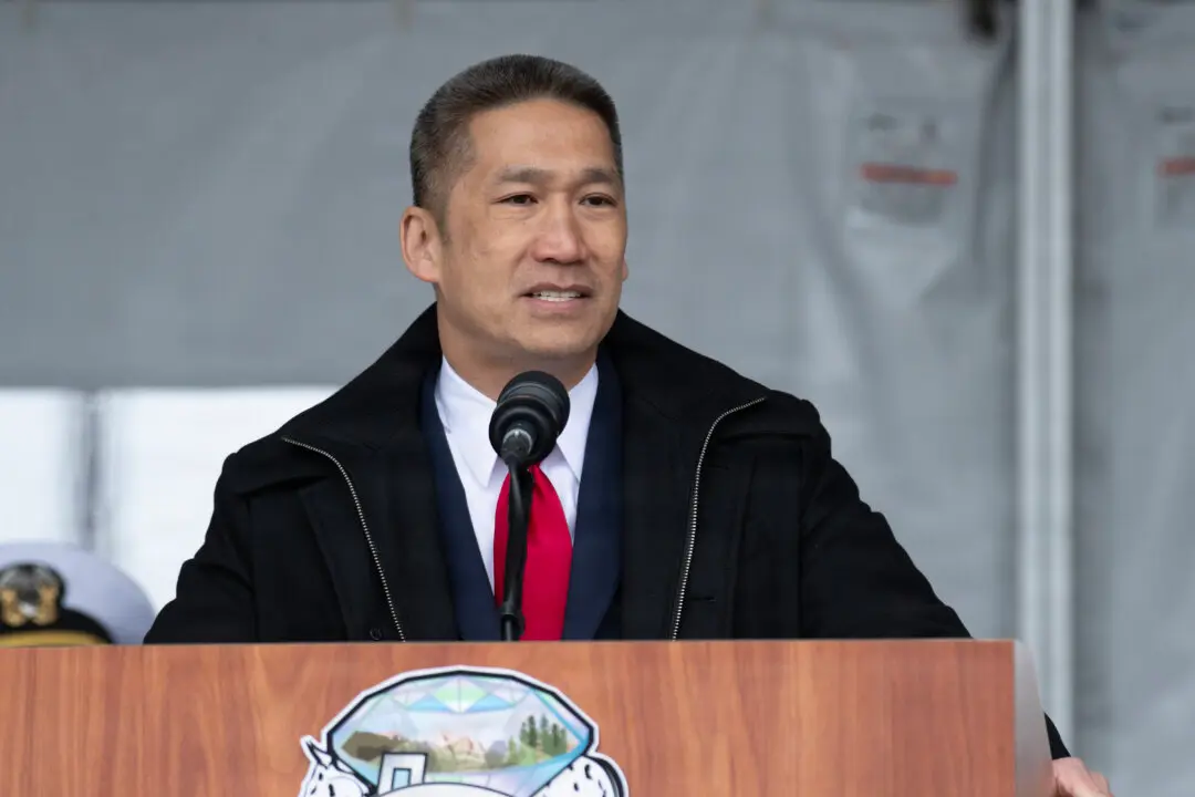 Acting Navy Secretary Hung Cao Lists Shipbuilding as a Top Priority