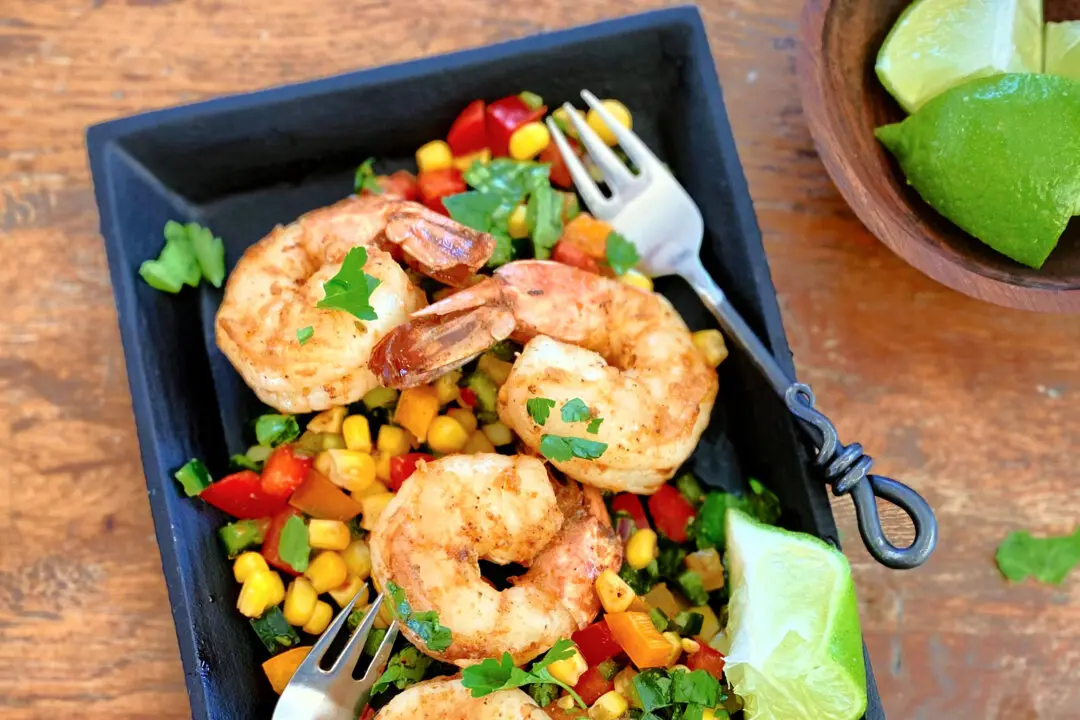 Salsa Party on a Plate