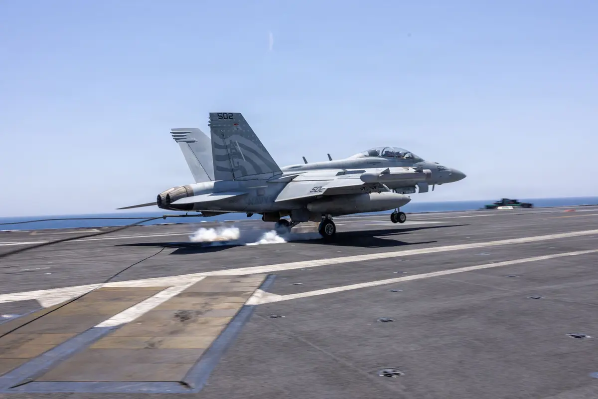 US Fighter Jet Disables 2 Iranian Tankers in Blockade Enforcement Action: CENTCOM