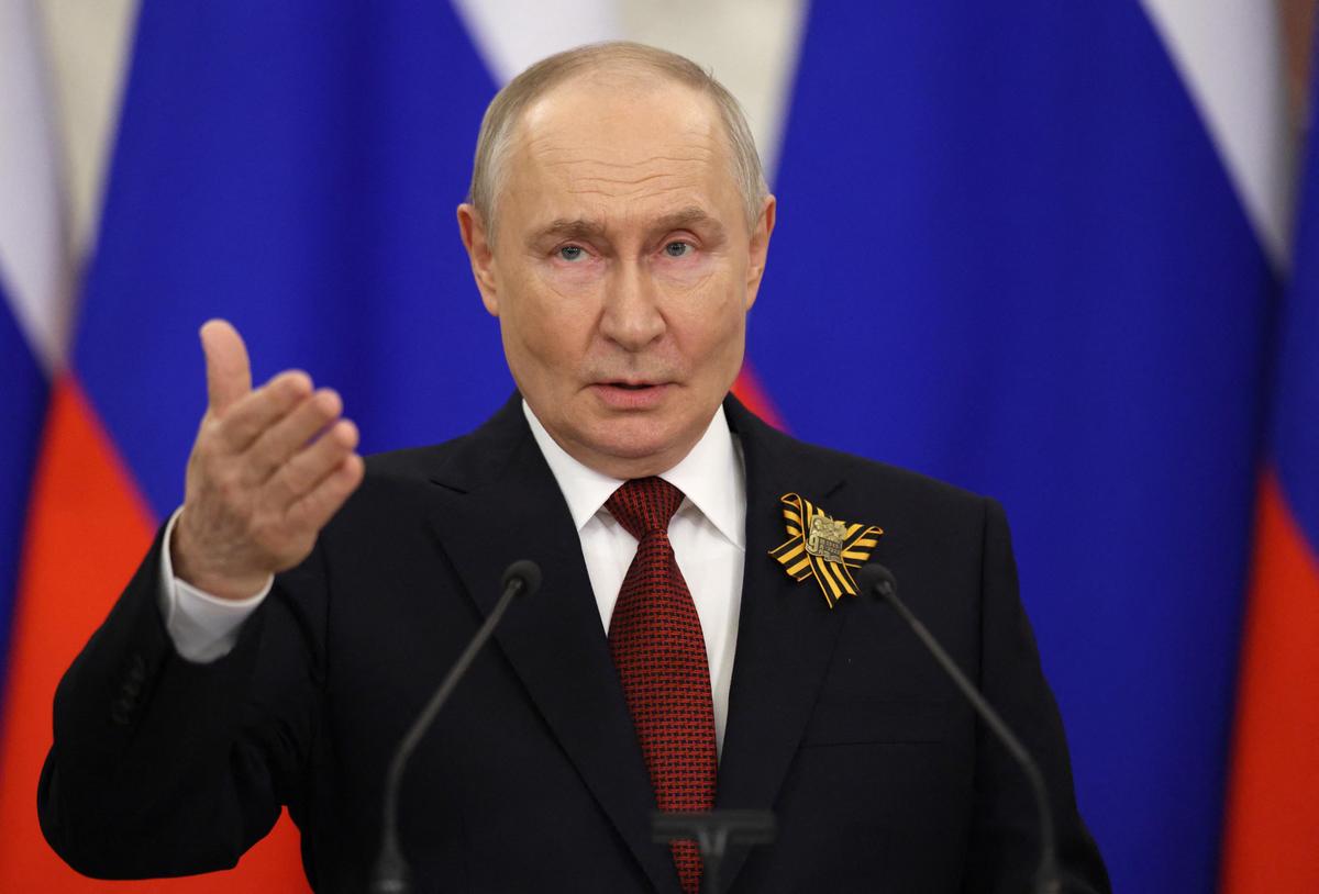 Putin Says He Thinks Ukraine Conflict Is Coming to an End