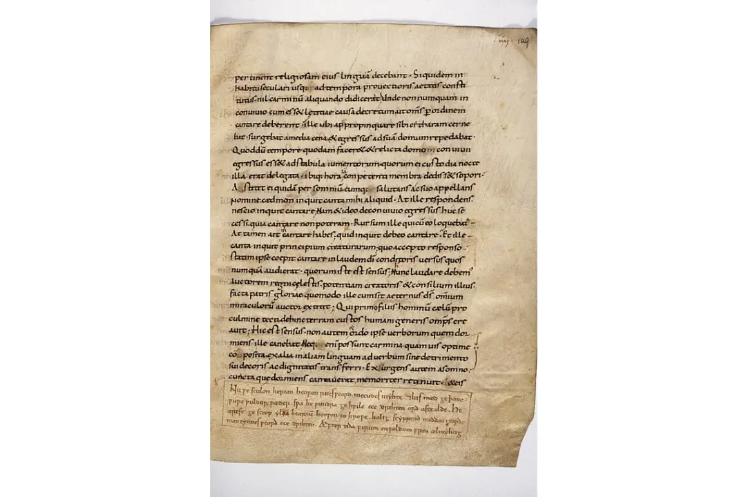 Lost Copy of the Oldest English Poem Is Discovered in Rome