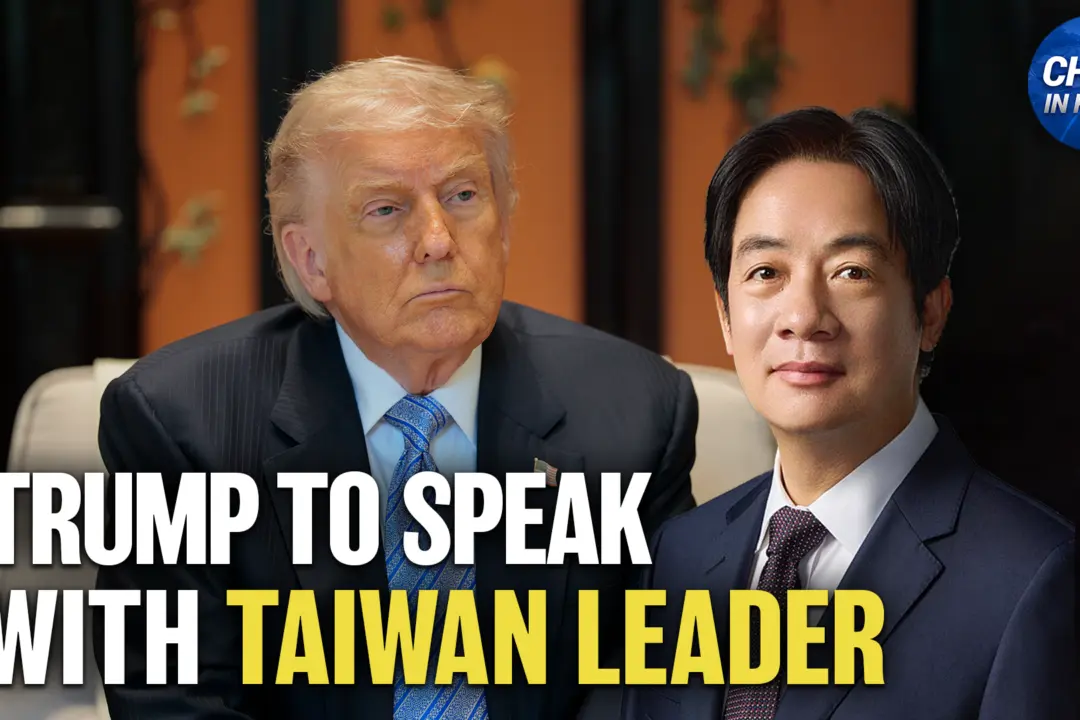 Trump Says He Will Speak With Taiwan’s Leader