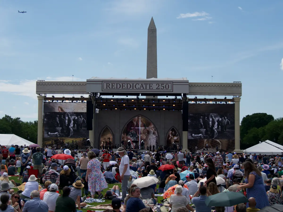 Thousands Attend ‘Rededicate 250’ Prayer Celebration on National Mall
