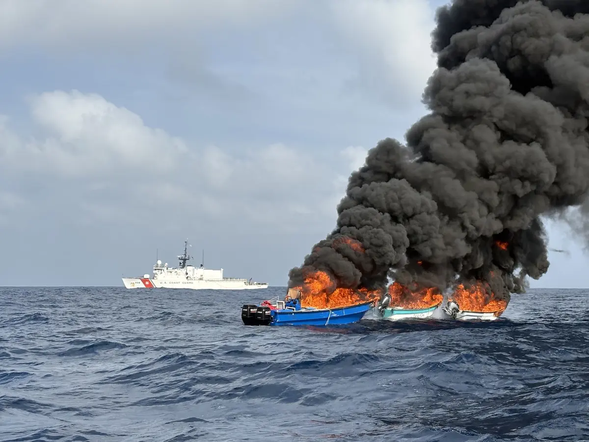 US Coast Guard Interdicts Nearly $45.8 Million Worth of Illicit Cocaine off Colombia