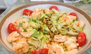 Roasted Shrimp and Corn Salad, a Colorful Prelude to Summer