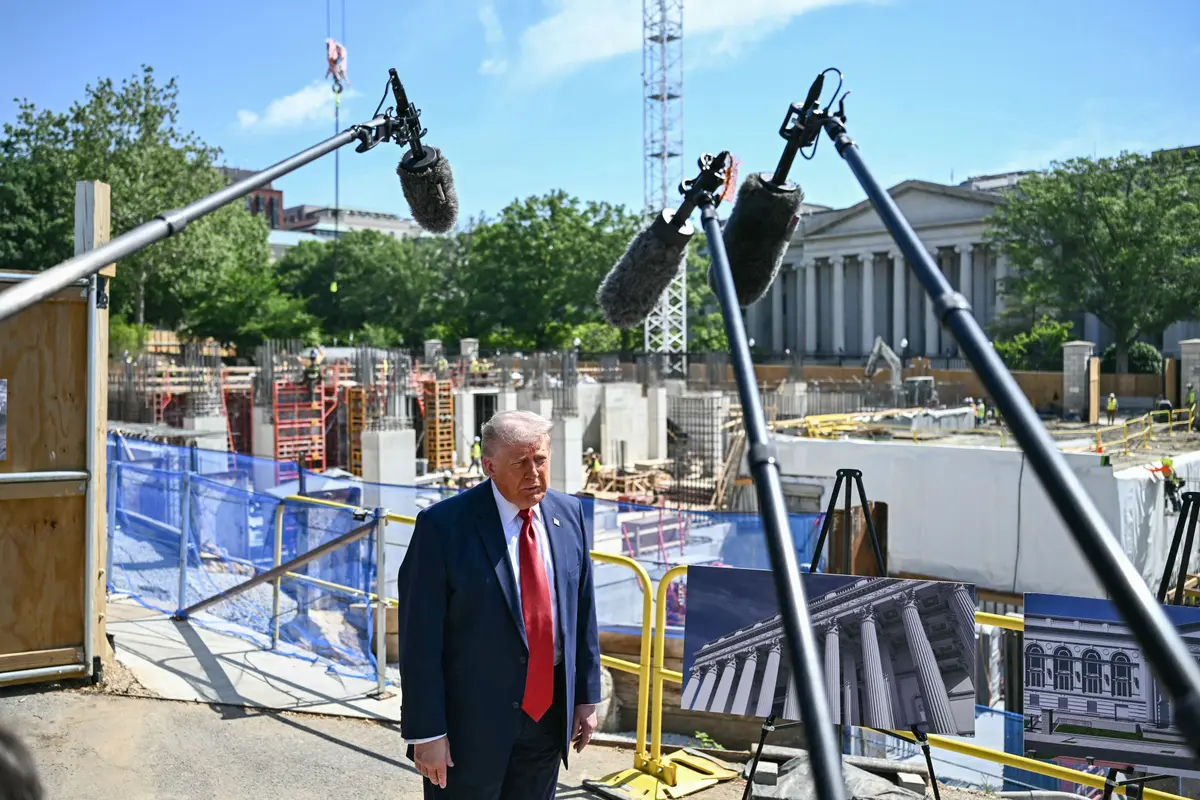 Trump Details Military Complex Above and Below New White House Ballroom
