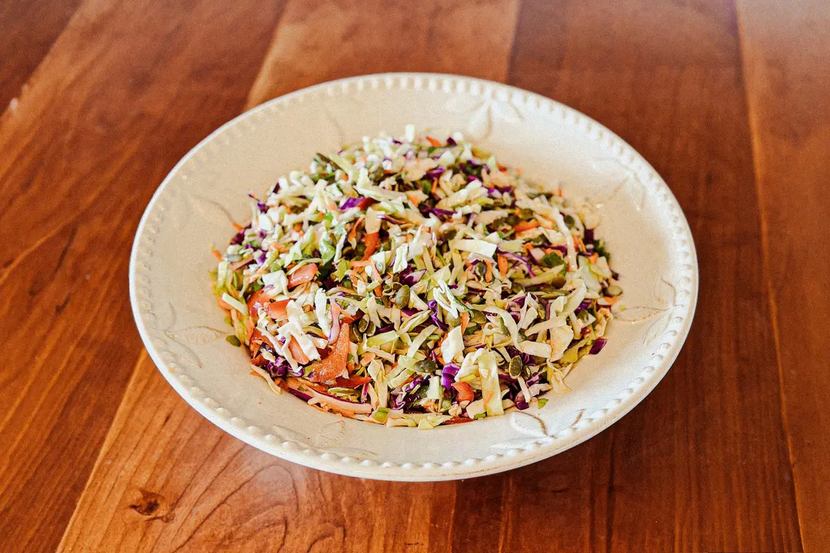 This Coleslaw Delivers Crunch Without Heavy Mayo or Sugar