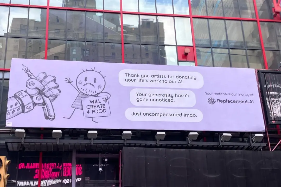 Two Billboards in New York Capture the Conflict of Our Time