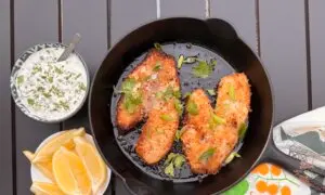 A Summer Shore Lunch at Home