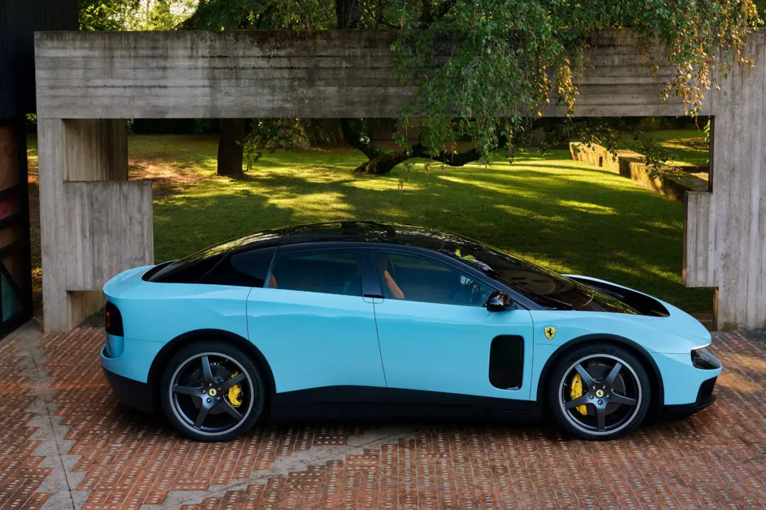 Ferrari Shares Fall Following Electric Vehicle Debut