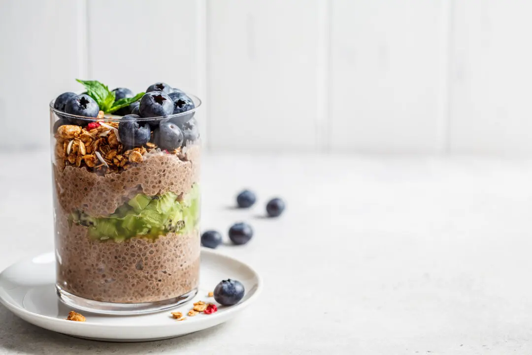 Serotonin-Boosting Chocolate Chia Pudding