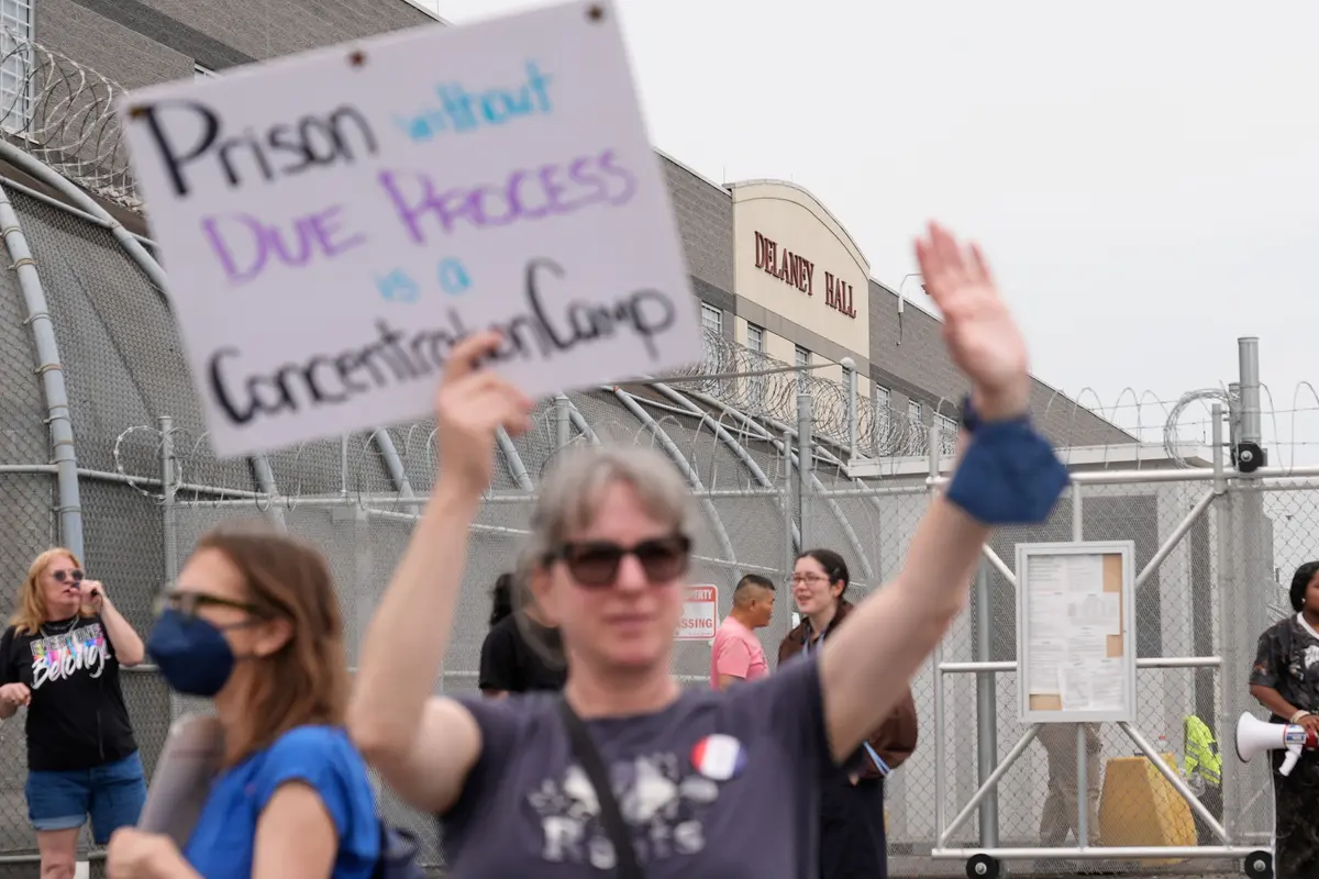 Trump Dismisses Delaney Hall Protesters as ‘Paid’ Amid Growing Scrutiny of ICE Detention Facility