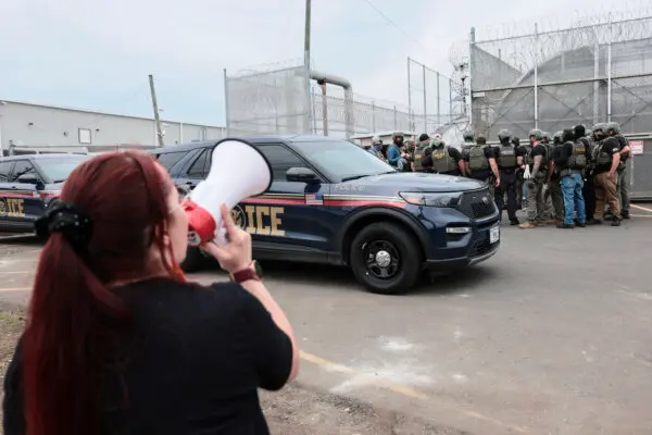 New Jersey Governor Holds Press Conference on Public Safety Outside ICE Detention Center