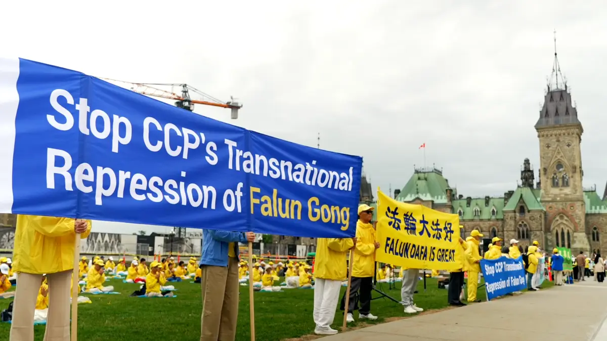 Rights Advocates, Diaspora Protest Chinese Foreign Minister’s Ottawa Visit Amid Ongoing Atrocities in China