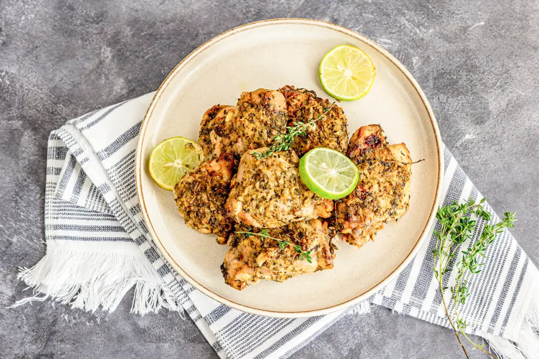 Fried Chicken You Can Feel Good About: Almond Flour-Crusted Lemon, Garlic, and Herb Chicken