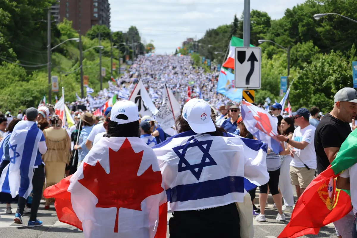 About 60,000 People Attend This Year’s Walk With Israel in Toronto