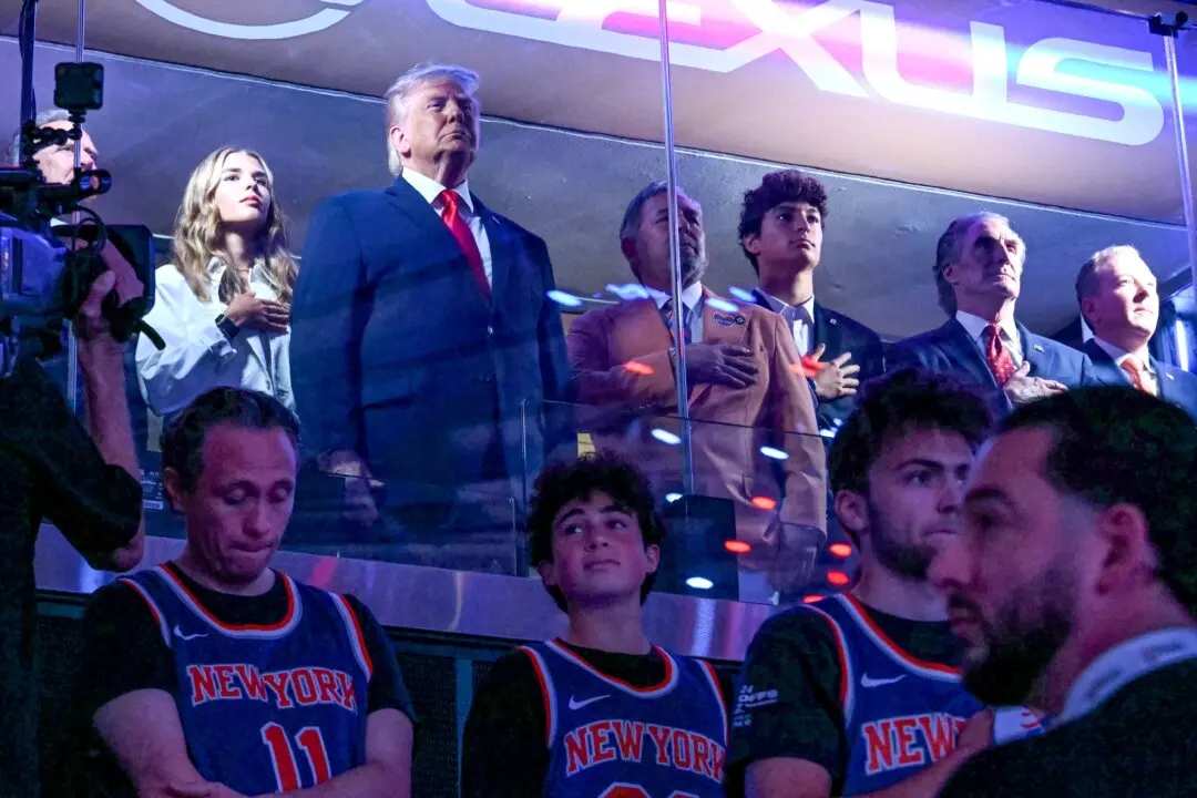 Trump Becomes First Sitting President to Attend NBA Finals Game