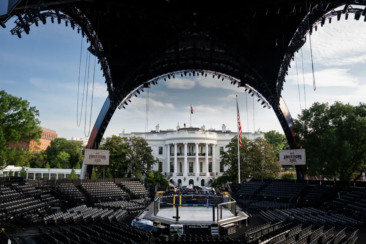 White House Set to Host UFC Freedom 250 Matches