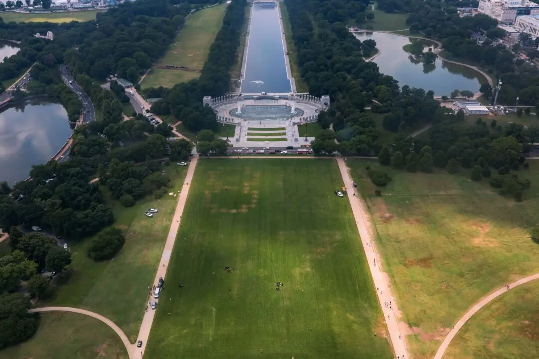 National Mall Vandalized With ‘8647’ Markings Ahead of Independence Celebrations