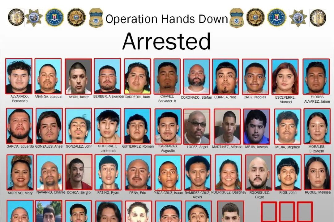 69 Arrested in ‘Operation Hands Down’ Targeting Central California Gangs