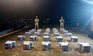 More Than 5,000 Pounds of Cocaine Captured, 11 Smugglers Arrested in Marine Interceptions