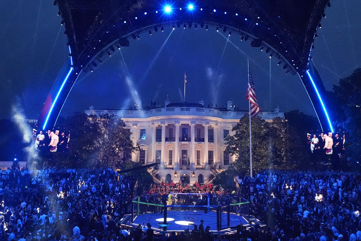 White House Hosts UFC Freedom 250 Matches