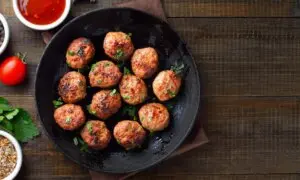 These Gluten-Free Meatballs Feature Beef, Spinach, and Feta Cheese