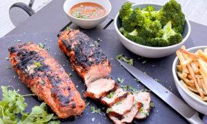 Grilled Ginger and Garlic Tenderloin