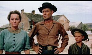 Alan Ladd and His Lad in ‘The Proud Rebel’