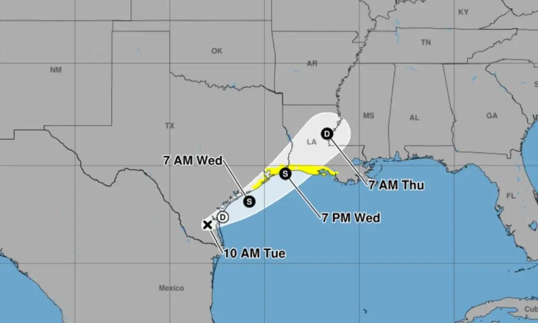 Tropical Storm Watch Issued for Parts of Gulf Coast, Weather Agency Says