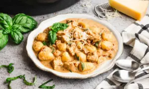 One-Pan Creamy Chicken and Gnocchi (Ready in About 30 Minutes)