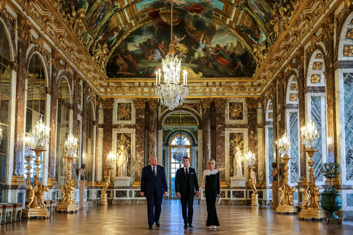 Day in Photos: Trump at Versailles, Largest Australian Army Exercise, and Historic Ring Recovered