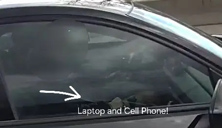 Ottawa Motorist Nabbed for Using Laptop and Cellphone on Freeway