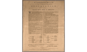The Woman Who ‘Signed’ the Declaration of Independence