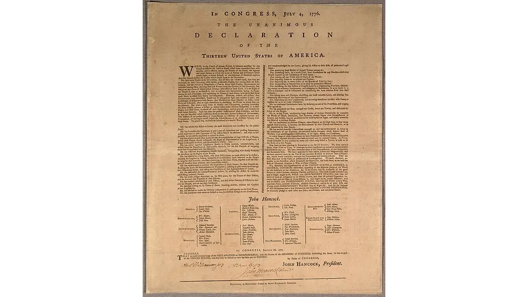 The Woman Who ‘Signed’ the Declaration of Independence